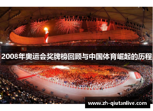 2008年奥运会奖牌榜回顾与中国体育崛起的历程